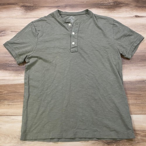 Crew henley shirt size - henley,